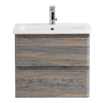 Тумба подвесная с керамической раковиной BelBagno ALBANO-CER-600-2C-SO-PS