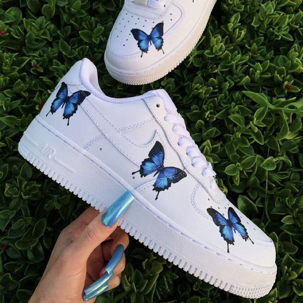 Nike Air Force 1 07 //  Blue Butterfly