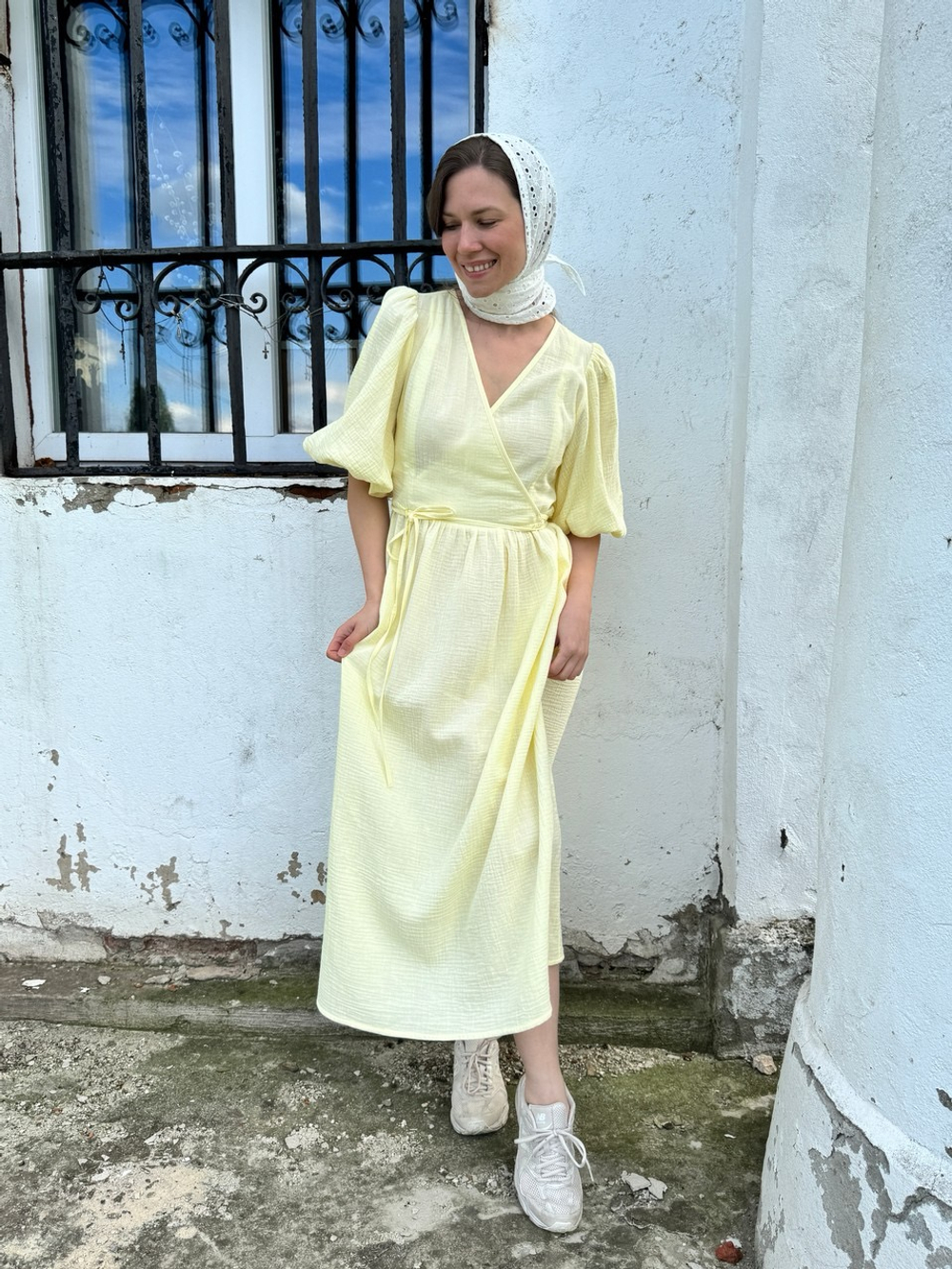 Платье Джульетта для беременных и кормящих, Сливочное масло