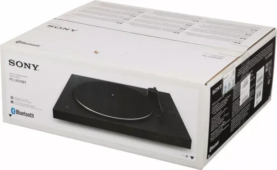 Виниловый проигрыватель Sony PS-LX310BT Black