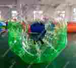 Бампербол «Двухцветный» ПВХ, диаметр 1 м