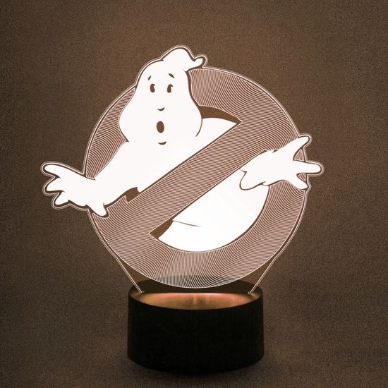 3D лампа Охотники за приведениями Ghostbusters