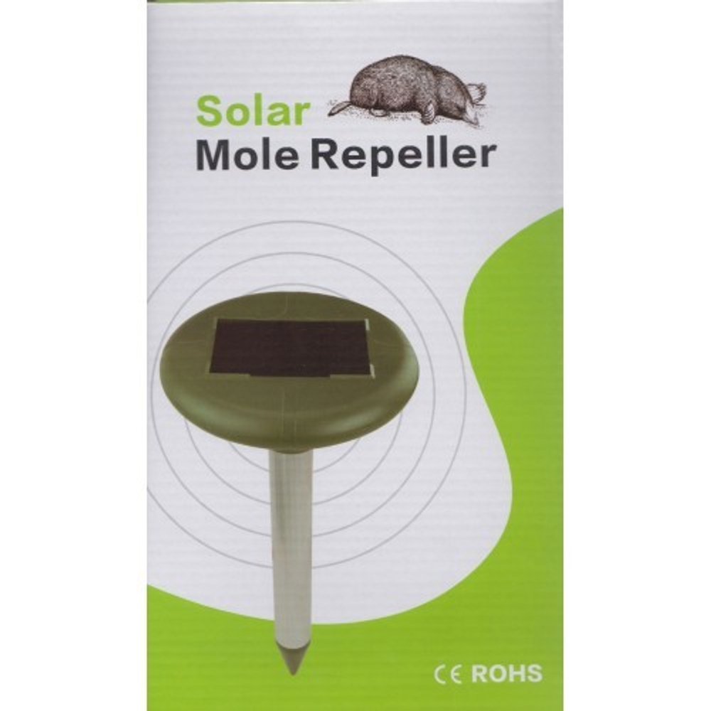 Отпугиватель кротов на солнечной батарее Solar mole repeller