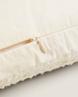 ZARA HOME РЕЛЬЕФНЫЙ ЧЕХОЛ ДЛЯ ДЕКОРАТИВНОЙ ПОДУШКИ