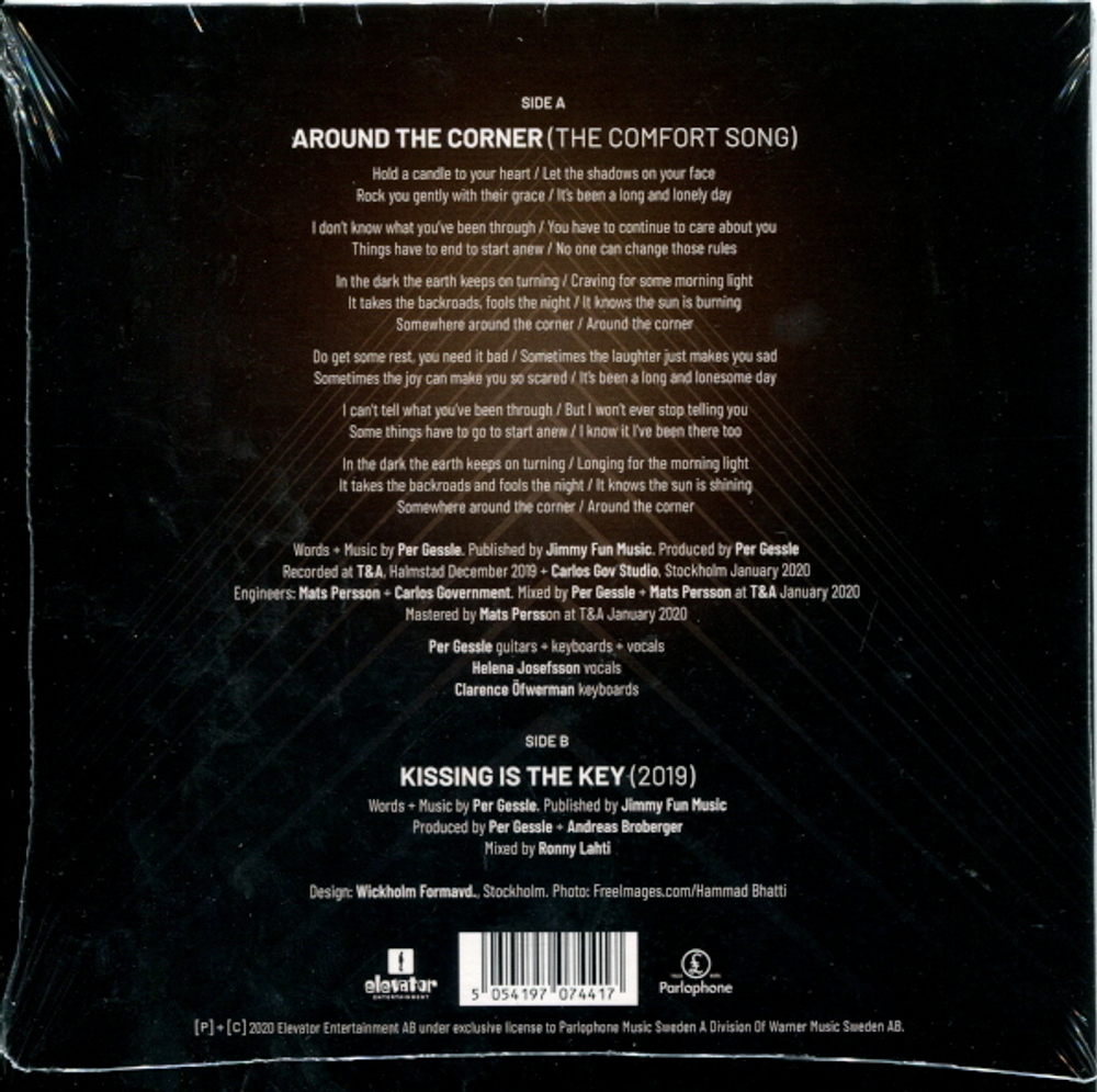 Per Gessle Feat. Helena Josefsson / Around The Corner (The Comfort Song)(7" Vinyl Single)