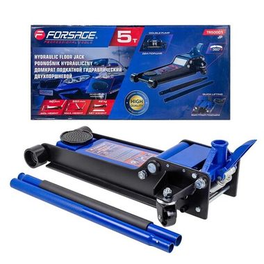 Домкрат подкатной гидравлический 5т (h min-90мм, h max-550мм) Forsage F-TR50001 (JP)