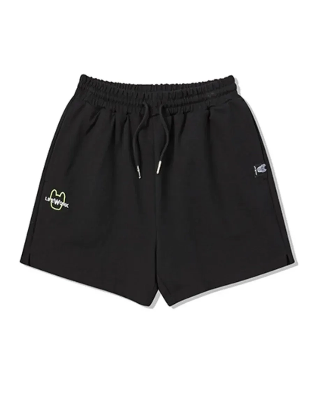 Шорты с неоновым логотипом ladok