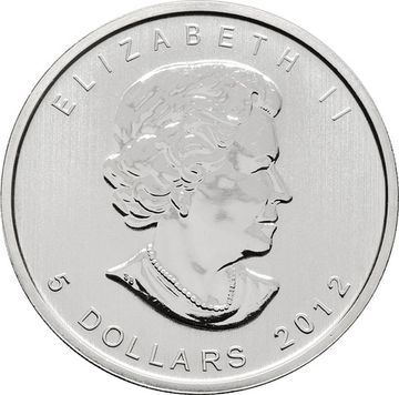 5 долларов 2012 Канада «Канадская Фауна - Пума»