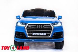 Детский электромобиль Toyland Audi Q7 высокая дверь синий фото №2