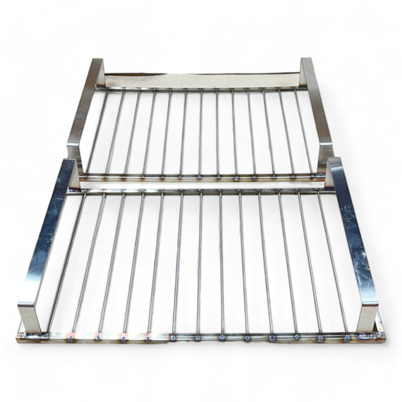 Коптильня 2в1 из нержавейки, 50x30x25 см, уценка #6759 в Комсомольске-на-Амуре