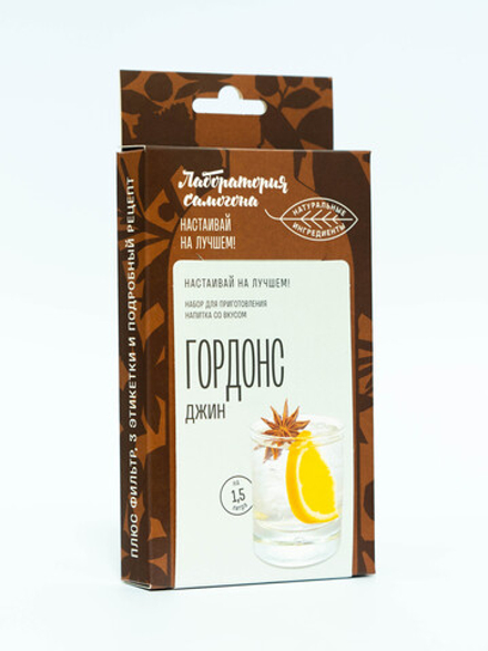 Джин Гордонс, настойка 1 шт / Лаборатория самогона (Подарок, Выгодная упаковка)