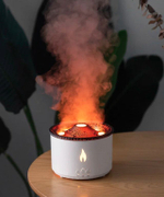 Увлажнитель воздуха V19 "Flame Aroma Diffuser", белый