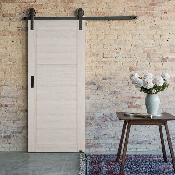 Купить Раздвижная амбарная дверь купе Atum Pro 32 Scansom Oak глухая