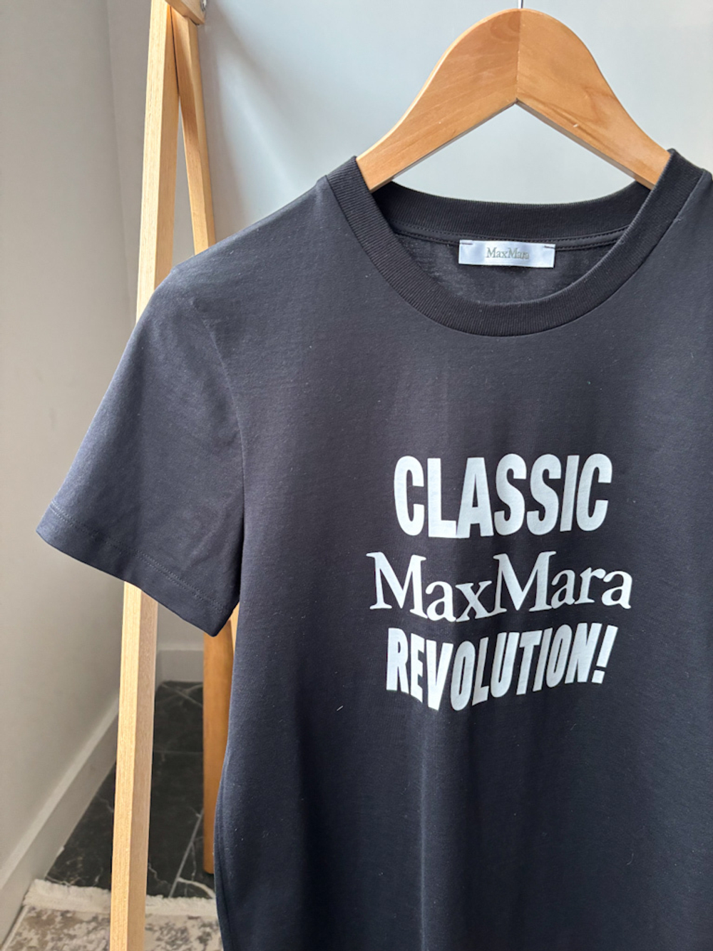 Хлопковая футболка MaxMara, S