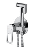 Смеситель с гигиеническим душем встраиваемый WONZON & WOGHAND FRAME, Хром (WW-88829010-CR)