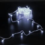 Гирлянда для улицы «Bright light» 10 м 100 ламп LED прозрач.пров.,8 реж, IP-54, Белый (возможность соединения)