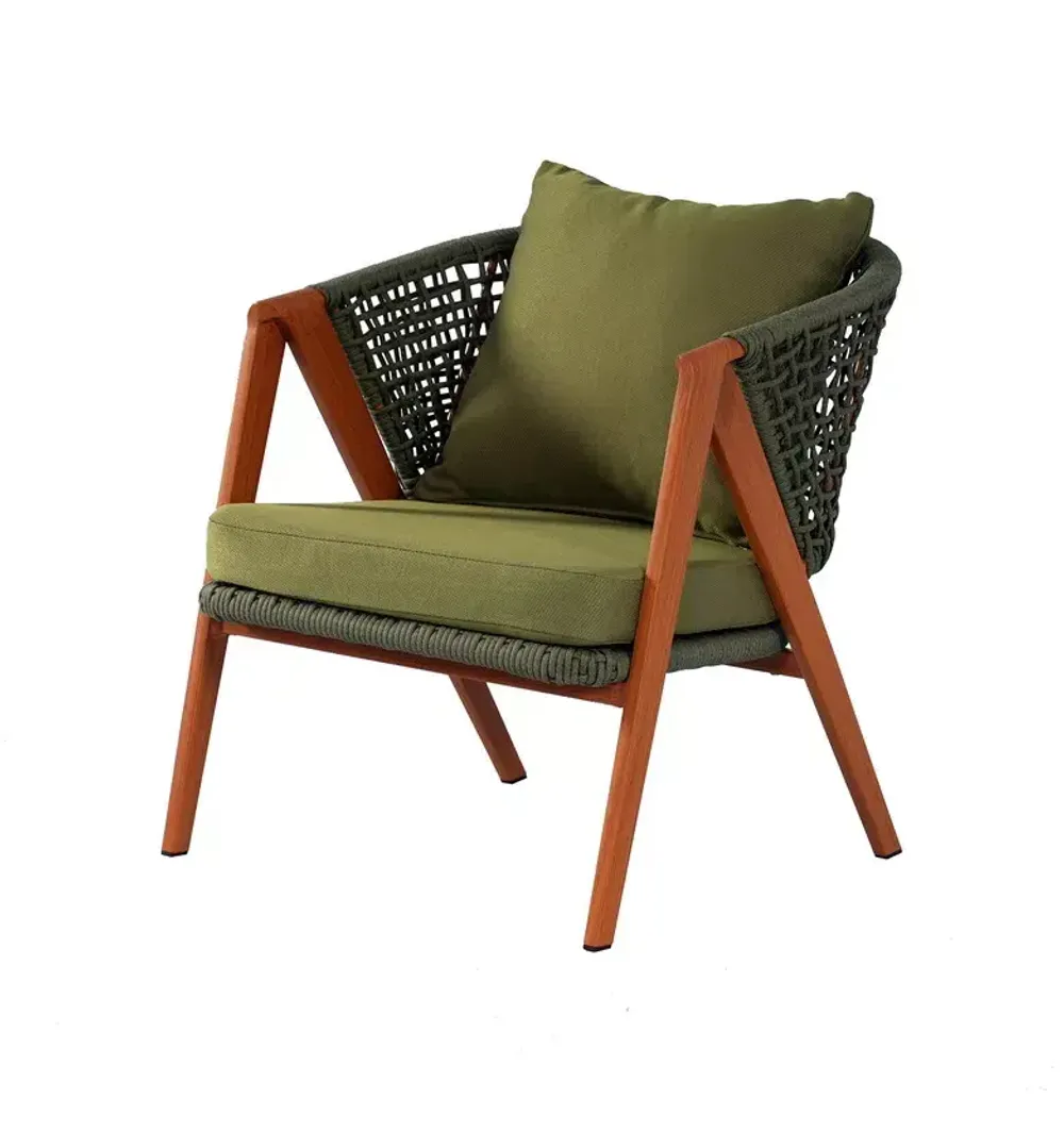 "Амстердам" комплект садовый для лаунж-зоны, цвет зеленый