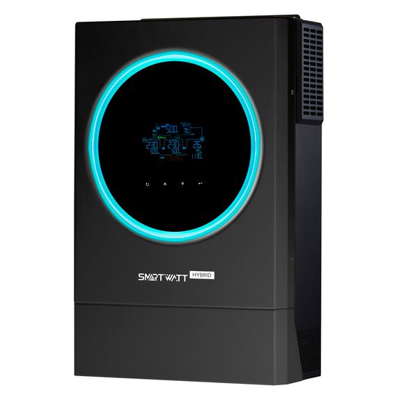 Солнечный инвертор SmartWatt HYBRID 5.6K 120А MPPT, фото №836439921