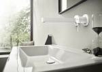 Смеситель для раковины Hansgrohe Finoris 76050700 белый матовый