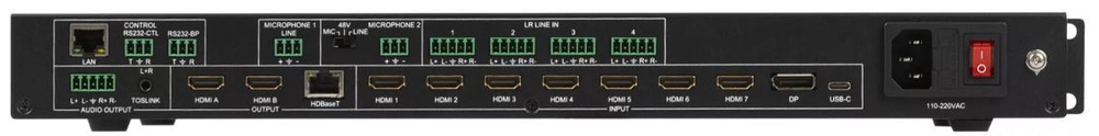Коммутатор презентационный INTREND ITSFM-9x1HDC