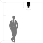 722063 Люстра LIMPIO 6х28W G9 БРОНЗА/ПРОЗРАЧНЫЙ