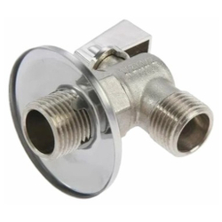 Кран шаровой TIM 1/2"х3/4" ВР/НР угловой, для бытовых приборов, хром BL5809