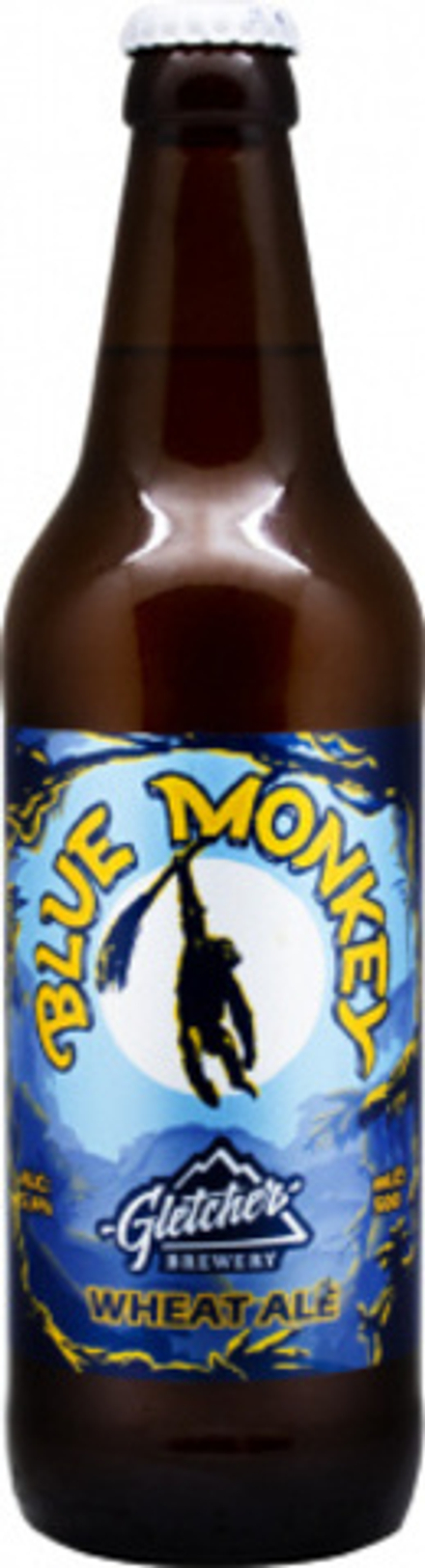 Пиво Глетчер Блю Манки Вит Эль / Gletcher Blue Monkey Wheat Ale 0.5 - стекло