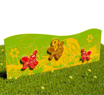 Забор уличный из экопластика 3