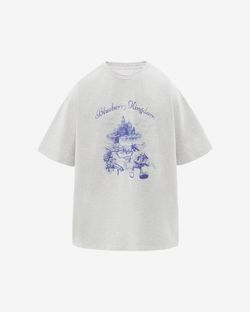 Футболка Blueberry Kingdom серый меланж