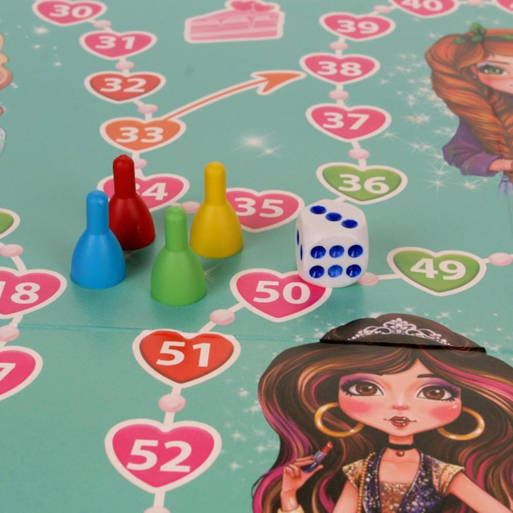 Игра-ходилка "Крутые девчонки" (ИН-3066)