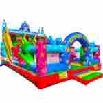 Коммерческий надувной батут «Морская волна 2», 10*6*6 м.