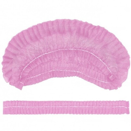 Шапочки розовые 100 шт VD