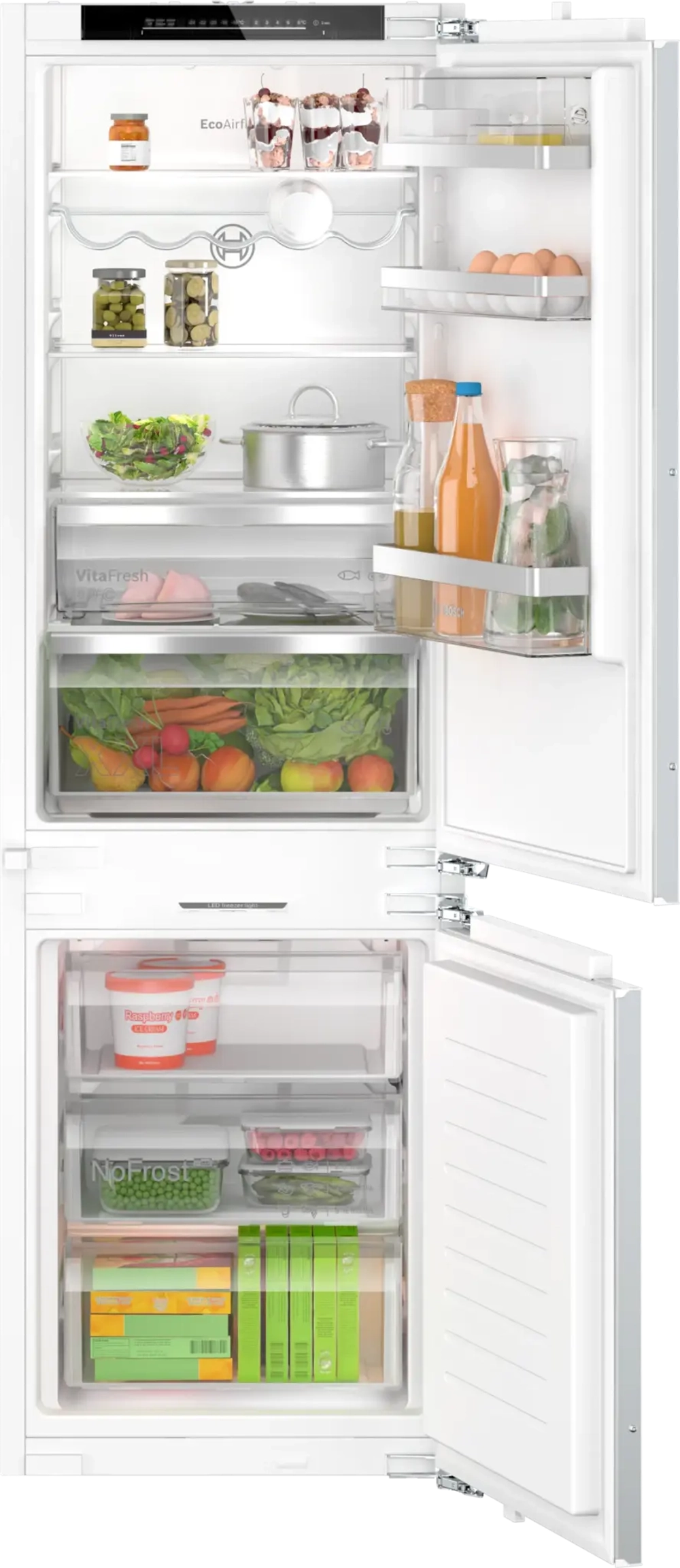 Встраиваемый двухкамерный холодильник Bosch KIN86ADD0