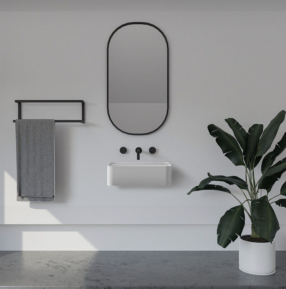 Раковина Abber Stein 50 AS2626 Белая матовая