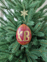 Фарфоровое пасхальное яйцо "Светлой пасхи"