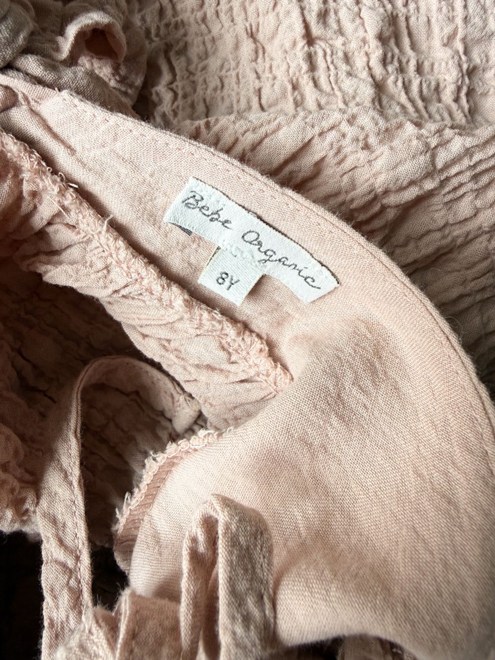 Хлопковое платье Bebe Organic, 128