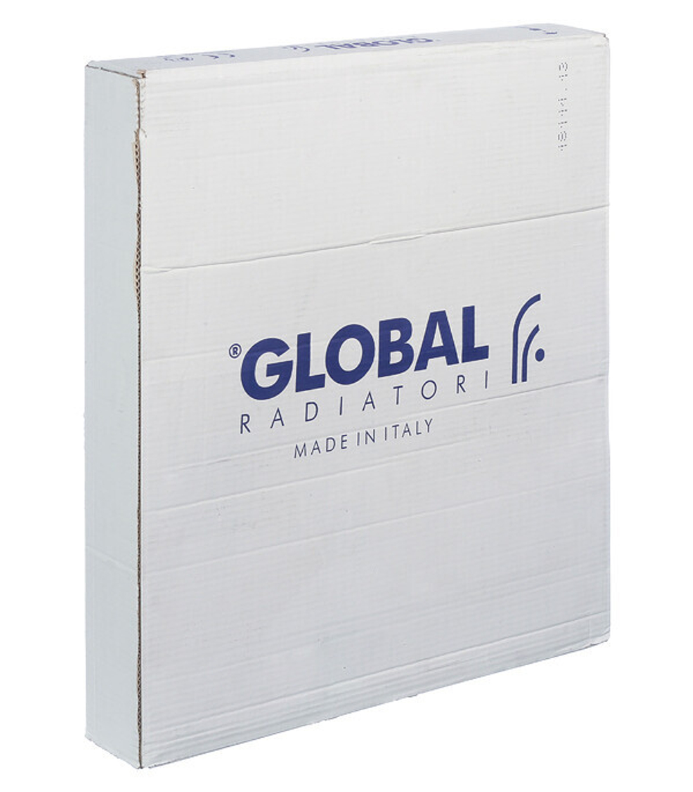 Радиатор биметаллический Global Style Plus 500 мм 8 секций 1" боковое подключение белый