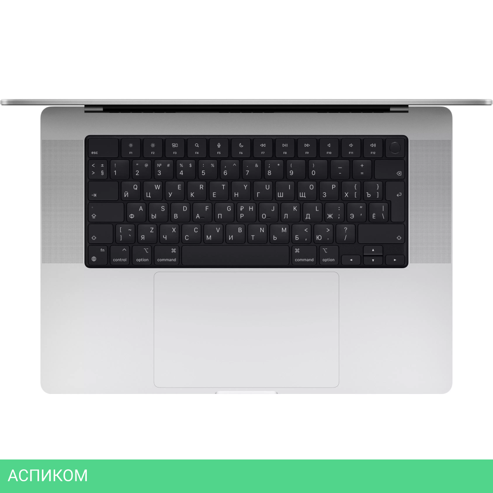 Ноутбук Apple MacBook Pro 16" M1 Pro Silver (MK1F3RU/A)