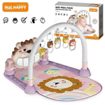 Развивающий игровой коврик для новорожденного с пианино