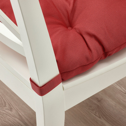 IKEA MALINDA  (ИКЕА МАЛИНДА)  -  Подушка для стула, темно-красная, 40/35x38x7 см