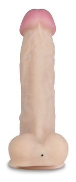 Телесный вибратор-реалистик NEOSKINUM - 21 см. (Цвет: телесный)