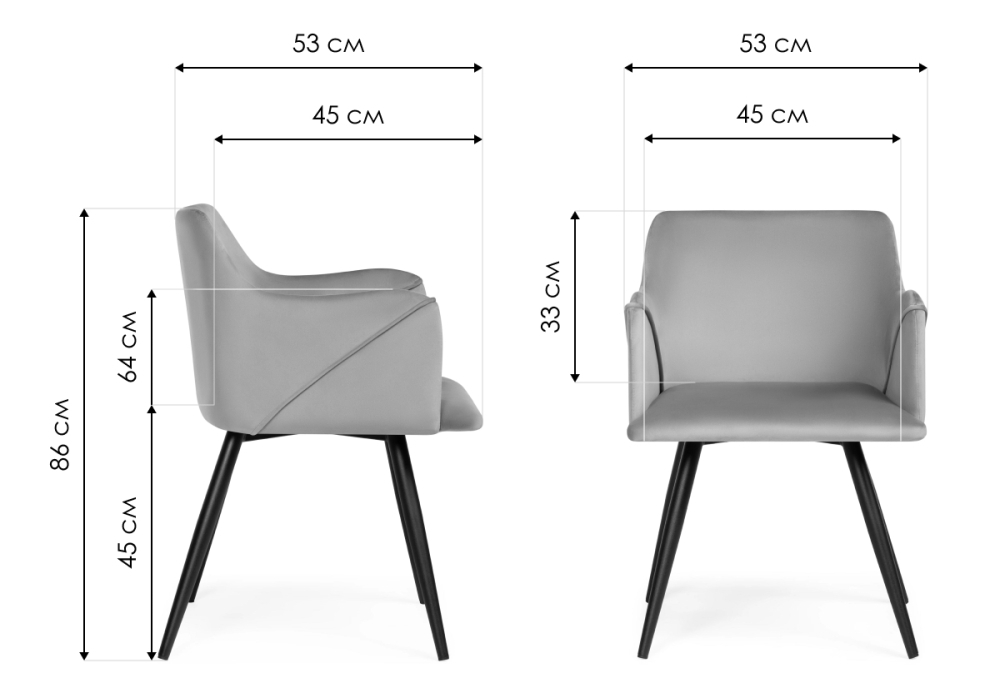 Стул на металлокаркасе Woodville Эджелл зеленый, черный, ножки черные