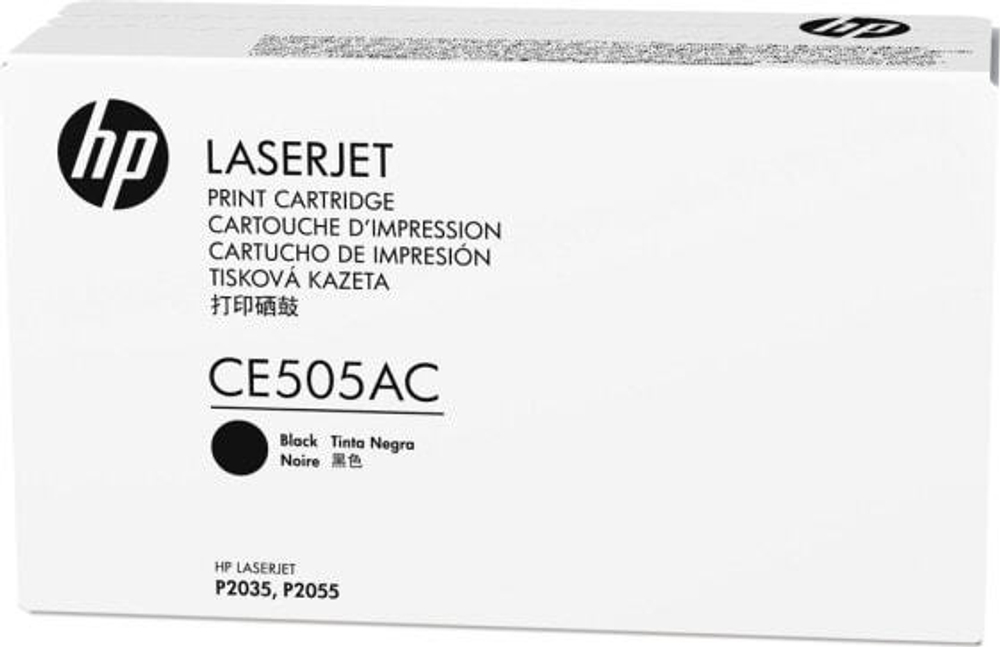 Картридж тонерный HP 05A CE505AC Black