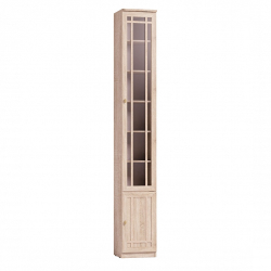 Шкаф книжный Sherlock 311 левый, дуб сонома