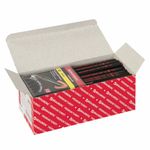 Карандаш чернографитный BRAUBERG "PREMIUM TURKEY", 1 шт., "Trios", НВ, ассорти, дисплей, 181572