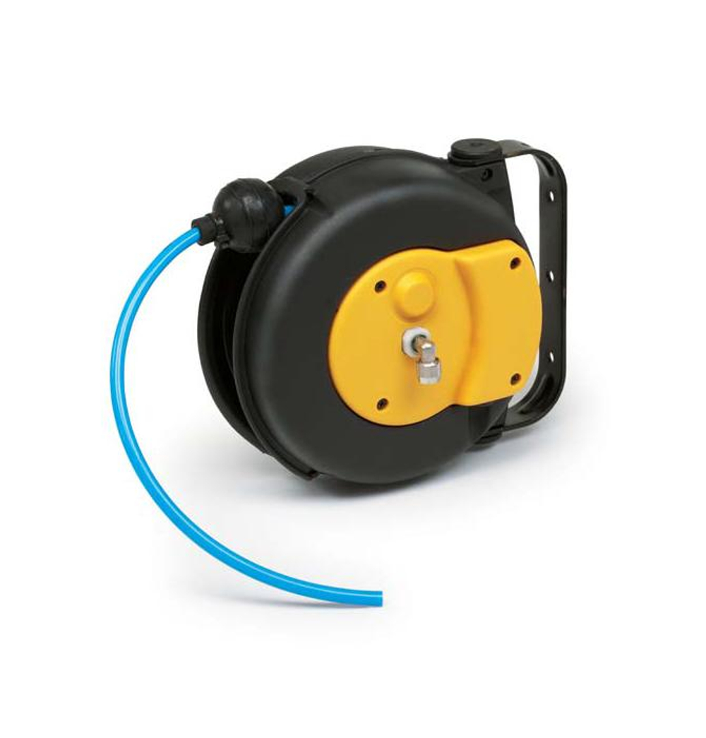 Катушка для воздуха с самоубирающимся шлангом, диаметр 5,5 мм, 6,5 метров, 12 бар, ZECA (Италия)