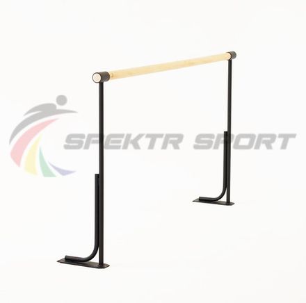 Хореографический станок однорядный напольный Батман Дуб