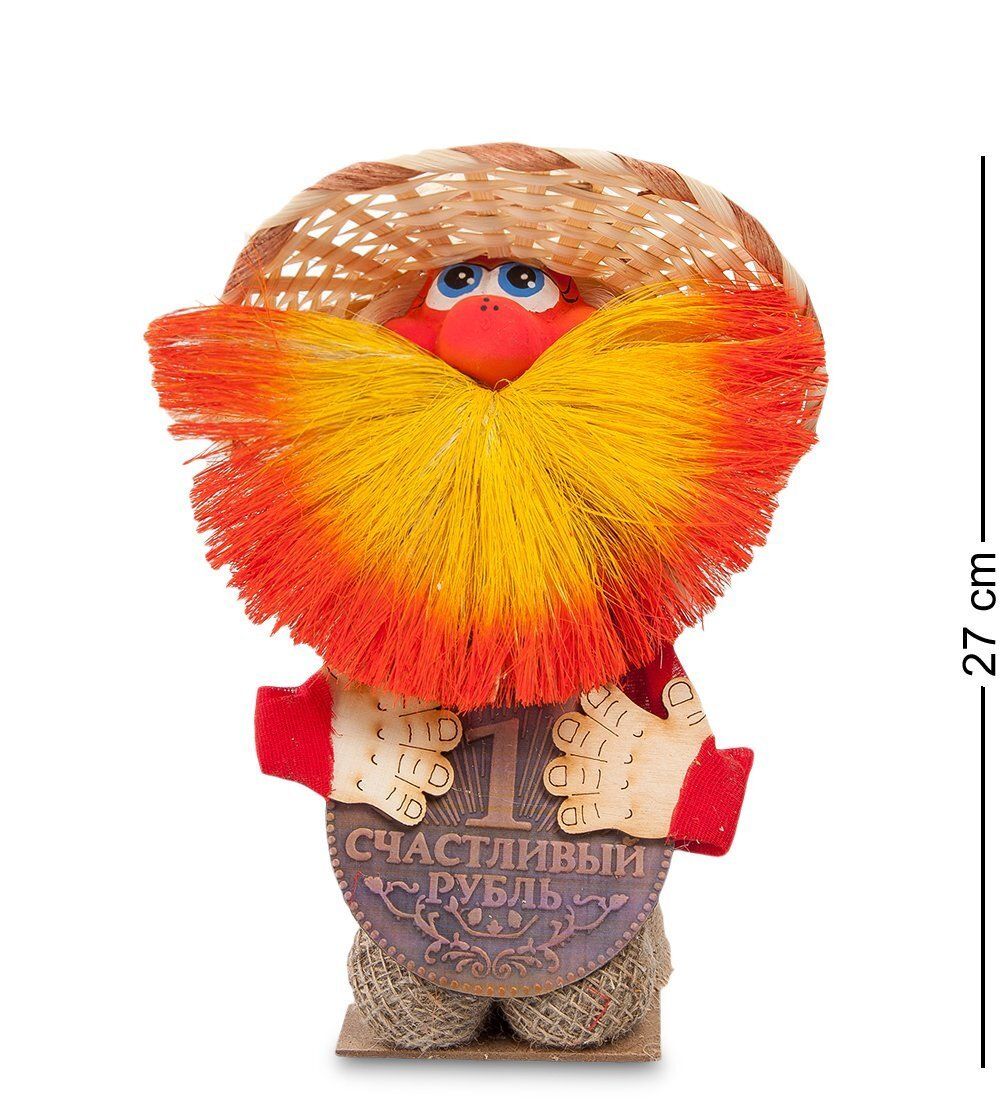 Народные промыслы DO-208 Домовой Зема с рублем
