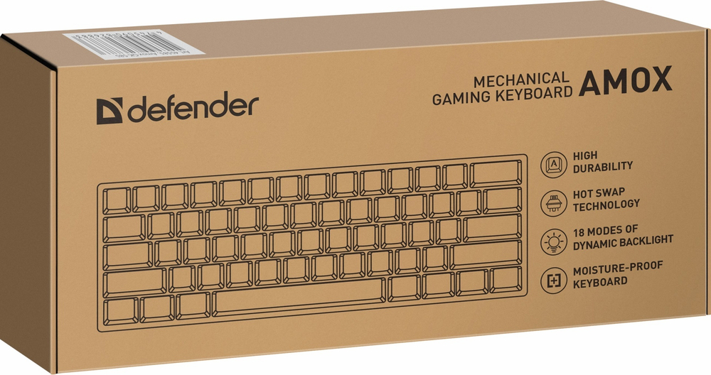 Клавиатура Defender Amox GK-585 белый