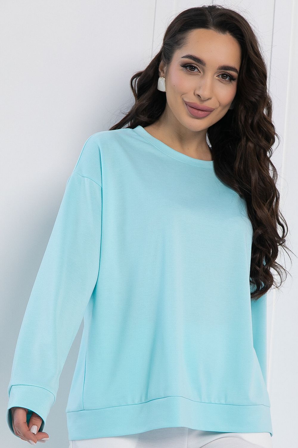 Свитшот Айрис (голубой) Б13041-25М LT Collection